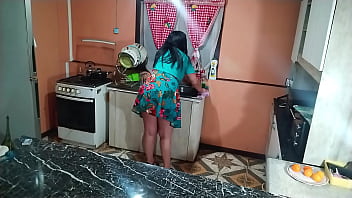 When you have a wife who loves sex you fuck her everywhere sex in the kitchen