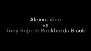 Bbc double penetration for milf alexxa vice