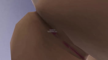 Fart sims gassy cunnilingus with black widow