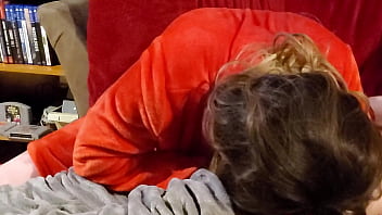 Milf Came Over To Cuddle In Fleece Robe But I Knew She Wanted A Mouthful thumbnail