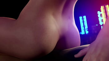 Projekt passion big butt babe reverse cowgirl rides big cock on rooftop