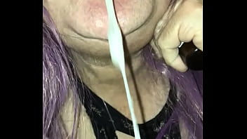 Trans Get A Load Of Sperm In Her Mouth thumbnail