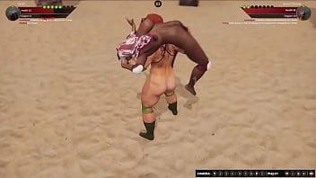 Jenah vs aine nf3d lesbian sex combat