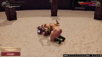 Jenah vs aine nf3d lesbian sex combat