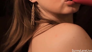 Nice close up shoots of bootylicious sunny lane dildo fucking herself