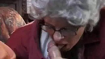 European granny goes wild