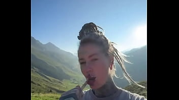 Brushing My Teeth With This Beautiful Background What's Your Favorite Way To Start The Day #morningroutine #bru thumbnail