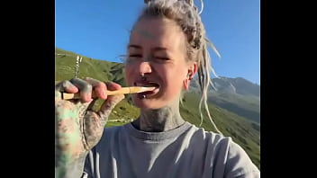 Brushing my teeth with this beautiful background what's your favorite way to start the day #morningroutine #bru Brushing my teeth with this beautiful background what's your favorite way to start the day #morningroutine #bru