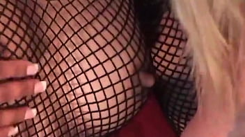 Vicky vette & gabby quinteros in lingerie perform lesbian webcam show