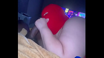 Amateur bbw gives head & gets backshots