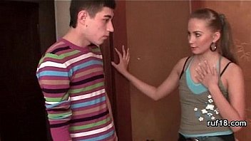 Horny dude takes control of her slave