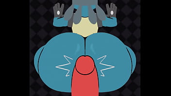 Lucario blowjob and sex bb
