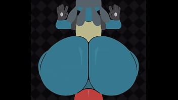 Lucario blowjob and sex bb