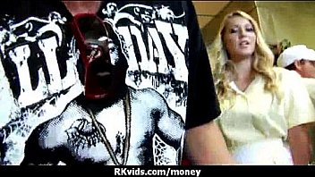 Sexy wild chick gets paid to fuck 16