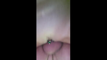 Trashy bitch gets fucked with camera underneath to catch all the pussy farting action