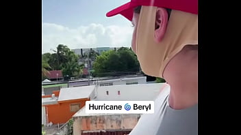 Is this the calm before the storm #hurricaneberyl #playadelcarmenmexico #storm