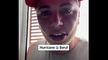 Is this the calm before the storm #hurricaneberyl #playadelcarmenmexico #storm