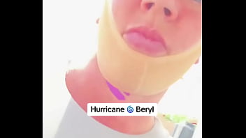 Is this the calm before the storm #hurricaneberyl #playadelcarmenmexico #storm