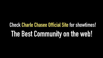 It's sensual charlee chase vibing her trimmed pussy