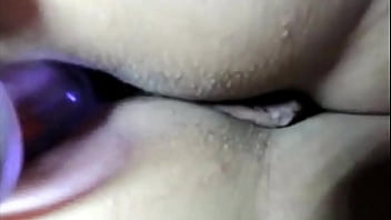 Karina already play with toy in her ass hole when was young my wife for another