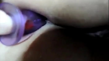 Karina already play with toy in her ass hole when was young my wife for another