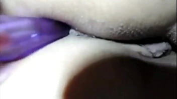 Karina already play with toy in her ass hole when was young my wife for another