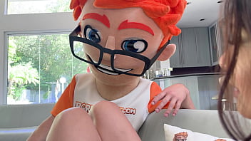 Kate legend’s handjob cleans my cock for a creampie spanking party