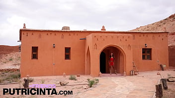 Exoctic girl putri cinta can't help touching her round boobs