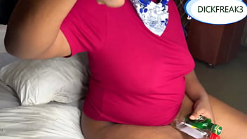 Chubby ebony rains multiple squirts on my bed after fucking the hell out of her subscribe on red sheer