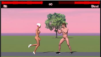 3d naughty fighting