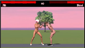 3d naughty fighting
