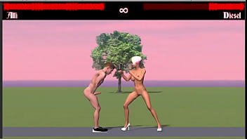 3d naughty fighting