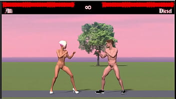 3d naughty fighting