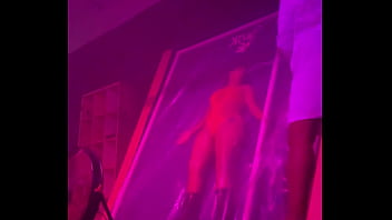 Last night i went to a rave a bdsm kinky queer weird ass rave there was immersive art and installations all a