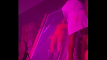 Last night i went to a rave a bdsm kinky queer weird ass rave there was immersive art and installations all a