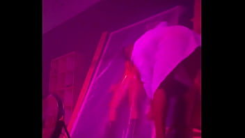 Last night i went to a rave a bdsm kinky queer weird ass rave there was immersive art and installations all a