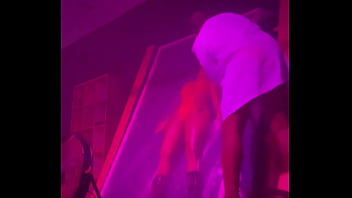 Last night i went to a rave a bdsm kinky queer weird ass rave there was immersive art and installations all a