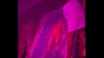 Last night i went to a rave a bdsm kinky queer weird ass rave there was immersive art and installations all a