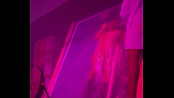 Last night i went to a rave a bdsm kinky queer weird ass rave there was immersive art and installations all a