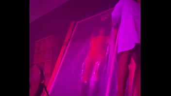 Last night i went to a rave a bdsm kinky queer weird ass rave there was immersive art and installations all a