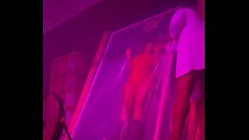 Last night i went to a rave a bdsm kinky queer weird ass rave there was immersive art and installations all a