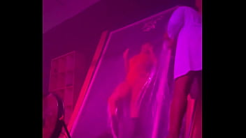 Last night i went to a rave a bdsm kinky queer weird ass rave there was immersive art and installations all a