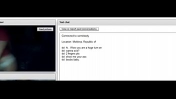 Moldavian blonde showing pussy and ass