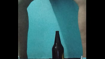 I masturbate richly with a bottle my rich vaginal juices