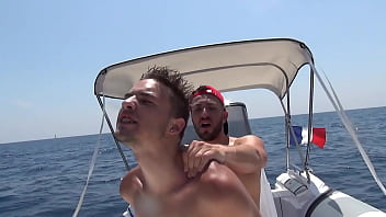 Kevin Ass Baisé Comme Une Salope Sur Un Bateau En Mer Par La Bite Juteuse De Mathieu Ferhati thumbnail