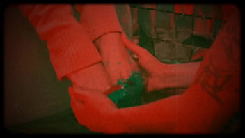 Foot slave licking my messy feet