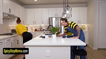 Beautiful milf gets her first dick in her ass