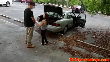 Gorgeous pawning teen enjoys riding fat cock