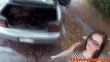 Gorgeous pawning teen enjoys riding fat cock