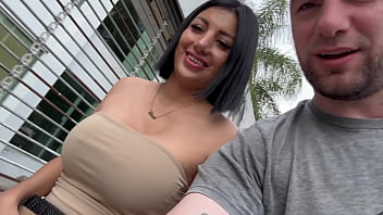 Big tits latina beauty gets fucked hard and raw in her new lingerie from the sex shop